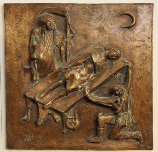 Orpheuszyklus- 2 Orpheus trauert um Eurydike.jpg
