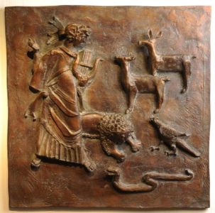 Orpheuszyklus- 8 Orpheus und die Tiere.jpg